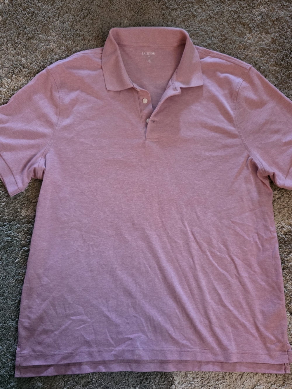 J. Crew Men’s Pink Polo Shirt